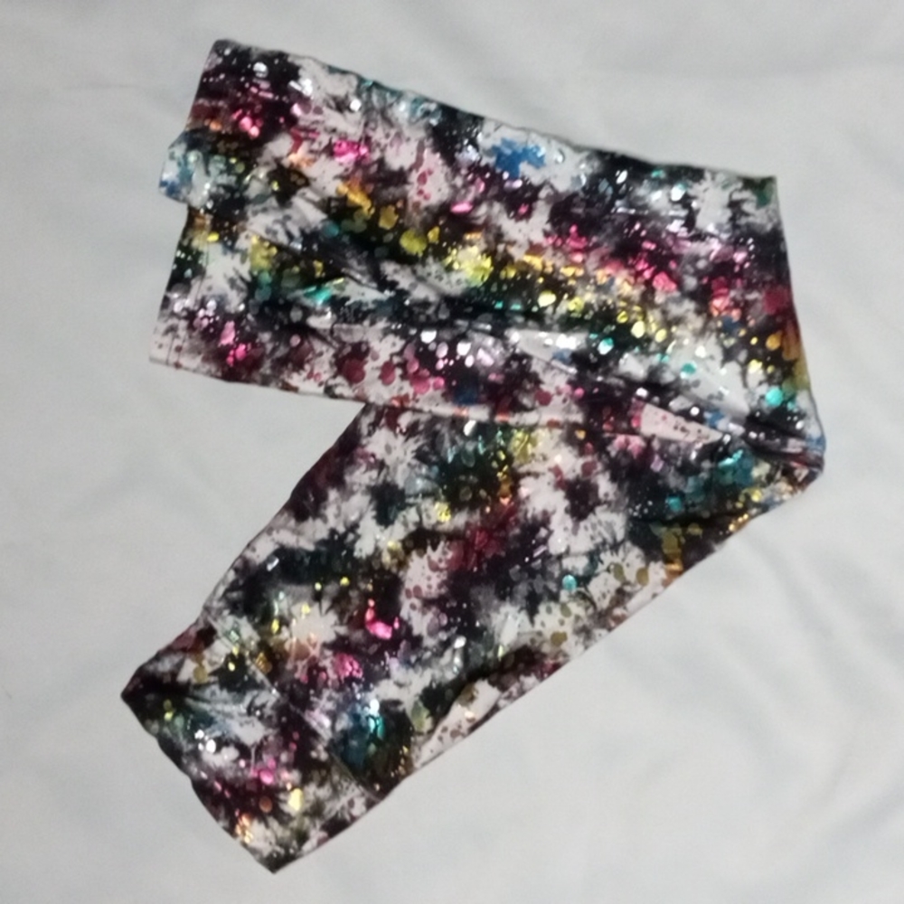 Justice Girls - Metallic Leggings - Size 10